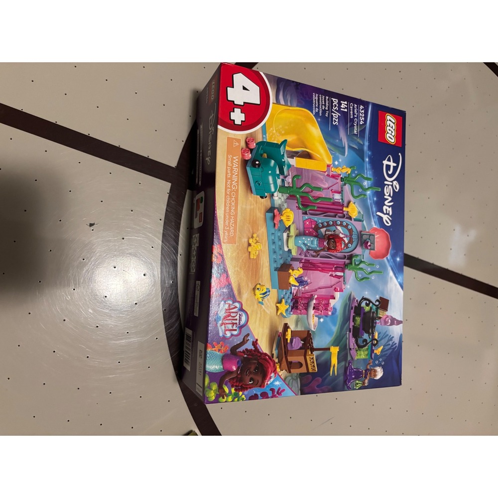 LEGO Disney Ariels Crystal Cavern 43254 The Little Mermaid Building Set 141 Pcs
